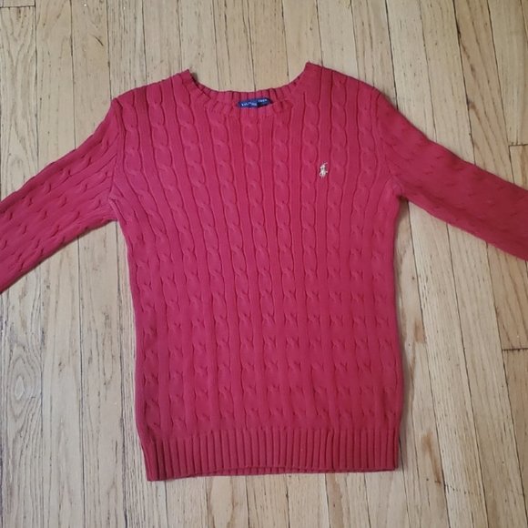 Knit Red Polo pullover - Picture 2 of 4